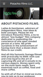 Mobile Screenshot of pistachio-films.com