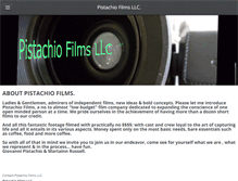 Tablet Screenshot of pistachio-films.com
